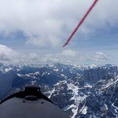 Verortung via Georeferenzierung der Kamera: Aufgenommen in der Nähe von 32040 Comelico Superiore, Belluno, Italien in 3200 Meter